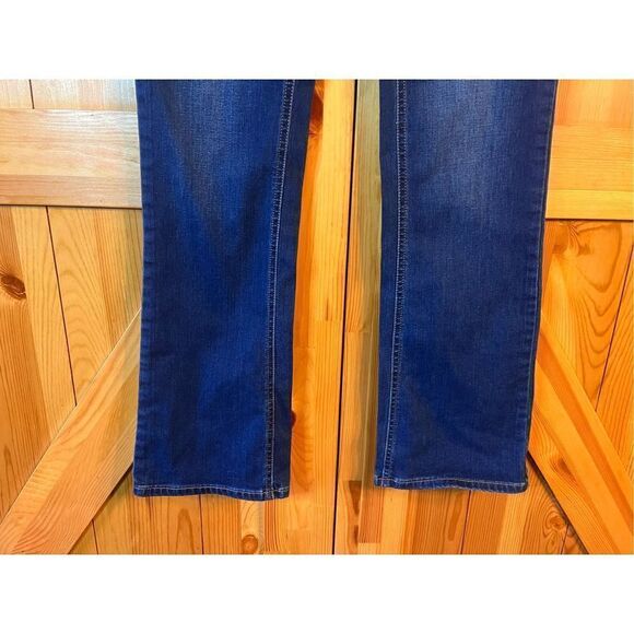 Aeropostale Boot Dark Wash Denim Stretch Jeans Womens Size 6R (2120) - Picture 2 of 7